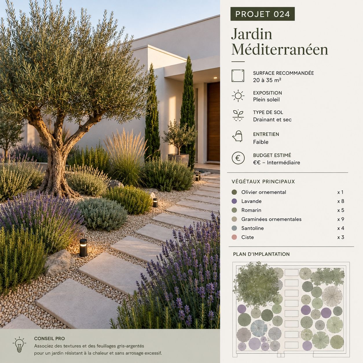 Jardim mediterrâneo