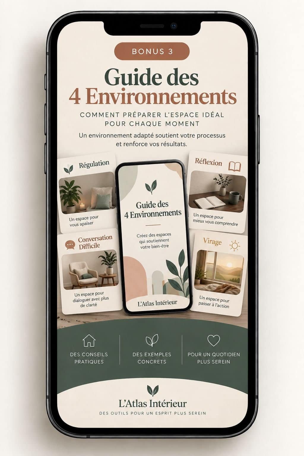 Bonus 3 — Guide des 4 Environnements